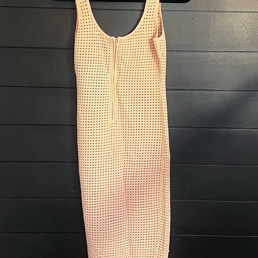 Elegant Cream Swim Coverup